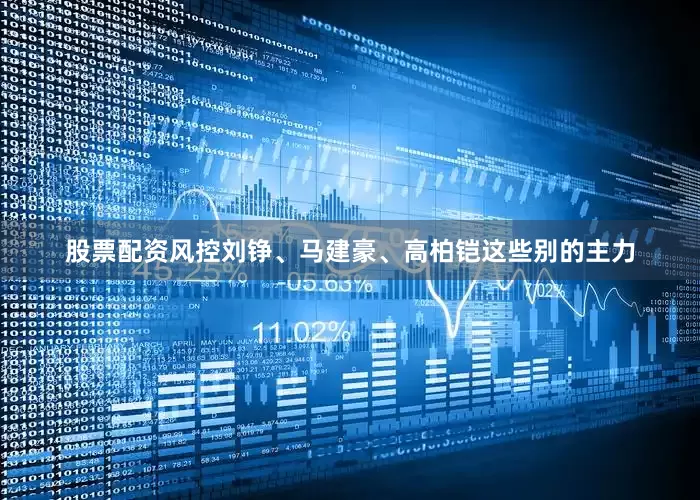 股票配资风控刘铮、马建豪、高柏铠这些别的主力